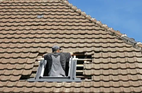 Pose de velux - Fellering